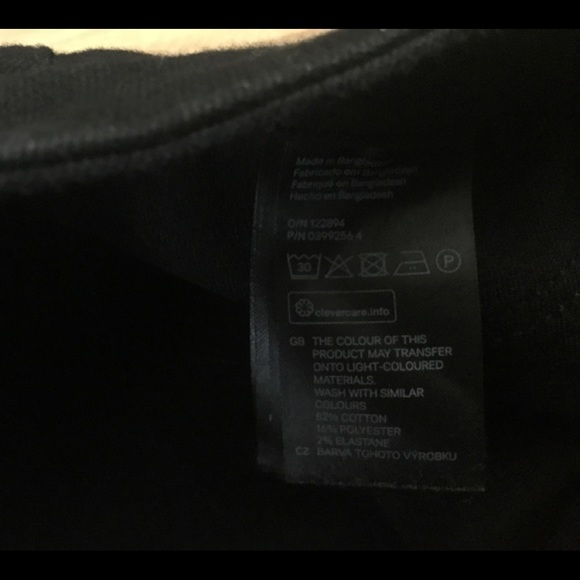 H&M Mid-Rise Black Skinny Ankle Denim Sz 28 - Picture 8 of 8